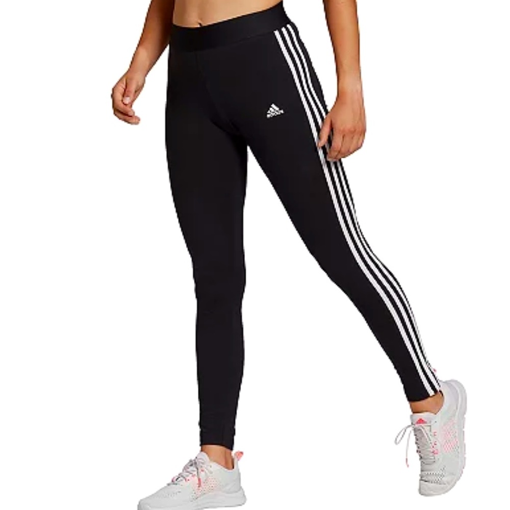 Adidas Leggings- Black and White | size M |